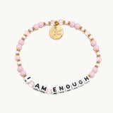 Beaded Bracelet- I Am Enough (Cashmere Bunny)