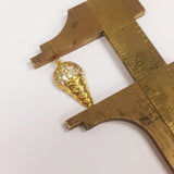 Gold Sprinkle Ice Cream Charm