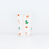 Festive Icon Stripes Cups