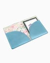 Metallic Light Blue Mahjong Card Folio