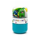 Colorful Monster Grab & Go Dough Jar