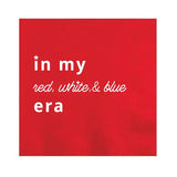 In My Red, White and Blue Era Cocktail Napkin