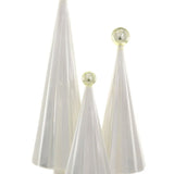 Pleated Trees- Ivory Pearl