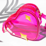 Jelly Handbag- Sparkling Heart