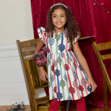Girls Double Ruffle Jennifer Dress
