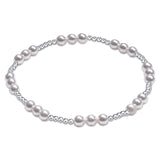 Joy Pearl 4mm Sterling Bracelet