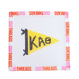 Sorority Pennant Needlepoint Canvas