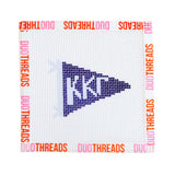Sorority Pennant Needlepoint Canvas