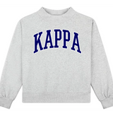 Campus Mock Neck Sweatshirt