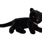Sleeping Kitten Plush. Medium- Black