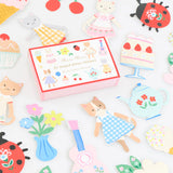 Kitten Club Shaped Stickers