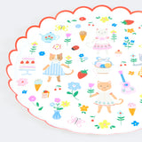 Kitten Club Dinner Plates