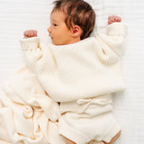 Knit Bummie- Ivory