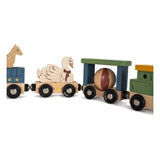 Wooden Animal Train