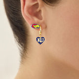 University of Kansas Earring Set