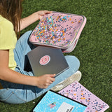 Flower Shop Confetti Laptop Sleeve and Carrying Case