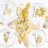 Aloha Tropical Leaves- Gold