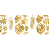 Aloha Tropical Leaves- Gold