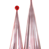 Large Pleated Tree- Pink/Red