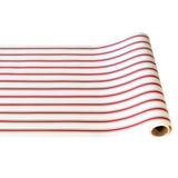 Red Linen Stripe Runner