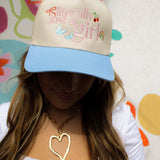 Literally Just A aGirl Icon Canvas Cap