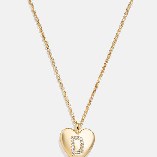 Little Love Kids' Initial Heart Necklace