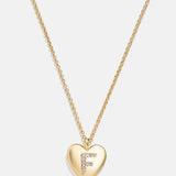 Little Love Kids' Initial Heart Necklace