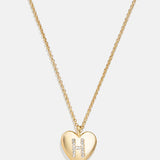 Little Love Kids' Initial Heart Necklace