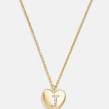 Little Love Kids' Initial Heart Necklace