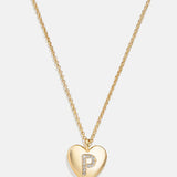 Little Love Kids' Initial Heart Necklace
