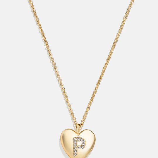 Little Love Kids' Initial Heart Necklace