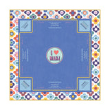 I Love Mahjong Multi Color Fun Flair Mahjong Mat