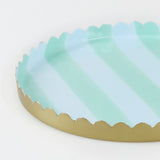 Pastel Striped Small Accessory Tray