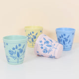 Vintage Botanical Reusable  Cups