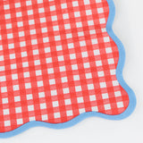 Red Gingham Large Napkins