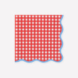 Red Gingham Large Napkins