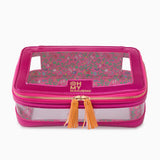 Metallic Pink Tile Storage