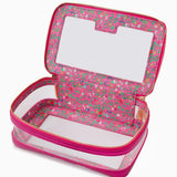 Metallic Pink Tile Storage