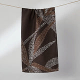 Midnight Wildflower Bar Towel