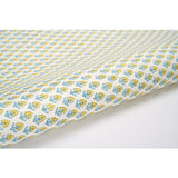 Hand Block Printed Gift Wrap Sheet- Tulip Bud Mimosa