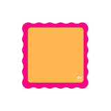 Mini Mahjong Mat- Orange/Pink Scallop