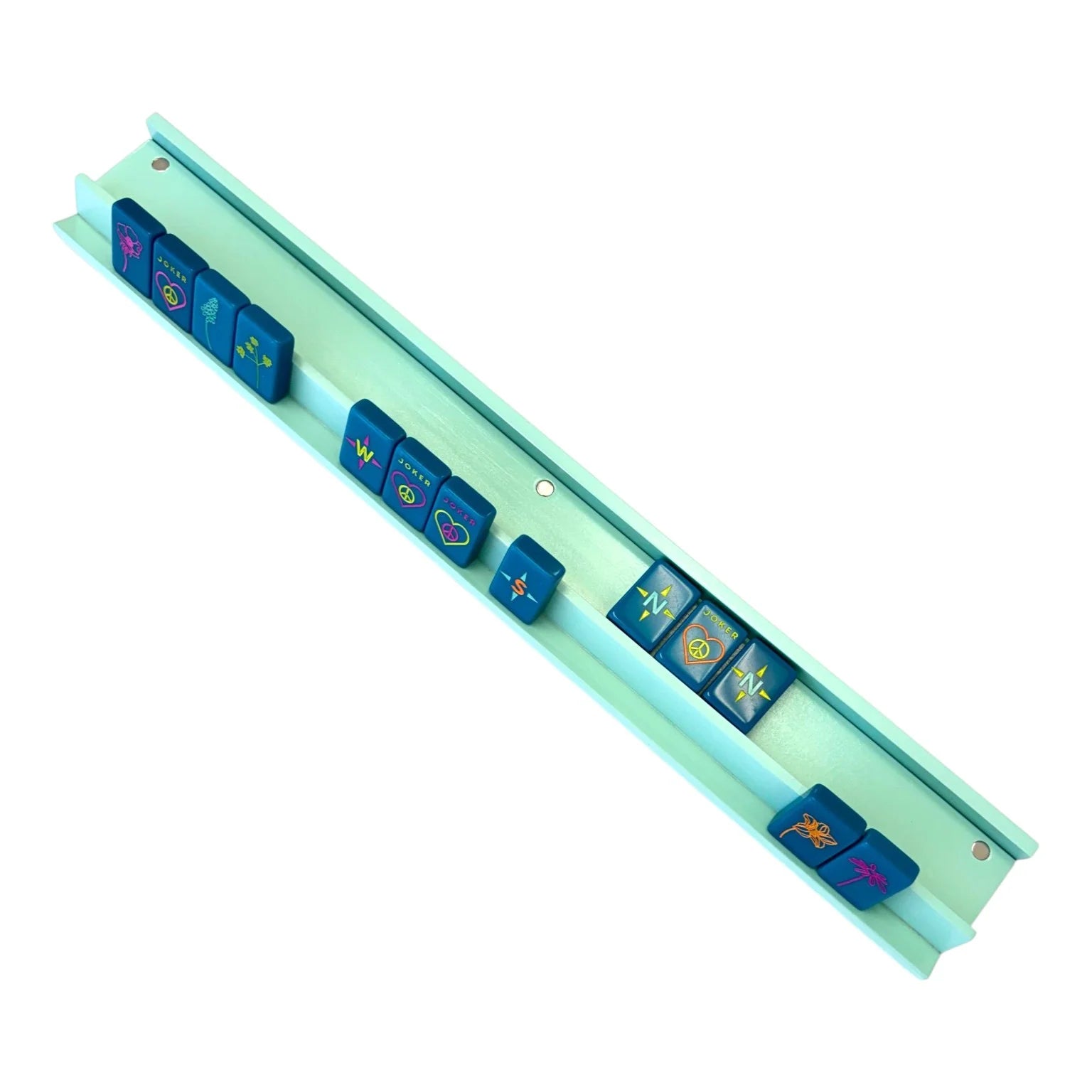 Mahjong Racks & Pushers (Set of 4)