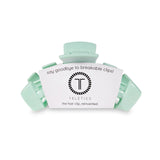 Teleties Classic Medium Hair Clip- Mint