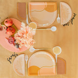 Mocha Dinner Plates
