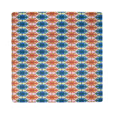 Mod Bird Bam & Plaid Double-Sided Mahjong Mat