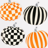 Mod Pattern Pumpkin Napkins