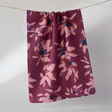Mulberry Bloom Tea Towel