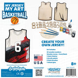 Abstract Athlete Get Stacked My Jersey, My Art- Basketball