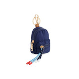 Ezra Mini Backpack Bag Charm- Navy
