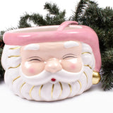 Santa Punch Bowl & Ladle Set- Pink